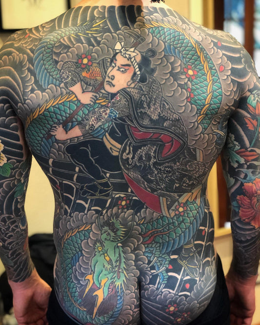 Traditional Japanese Firefighters Tattoos