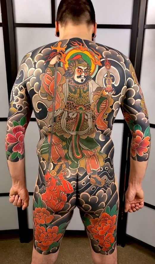 Bishamonten Traditional Japanese Tattoo