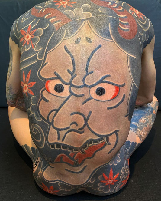 Hannya Traditional Japanese Tattoo