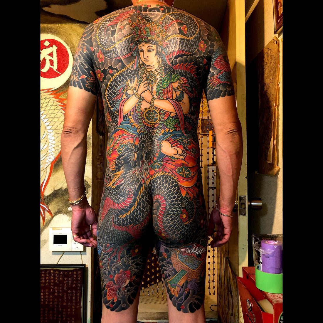 Kannon Traditional Japanese Tattoo