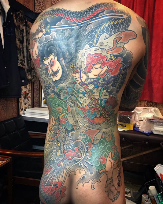 Susanoo no Mikoto Traditional Japanese Tattoo