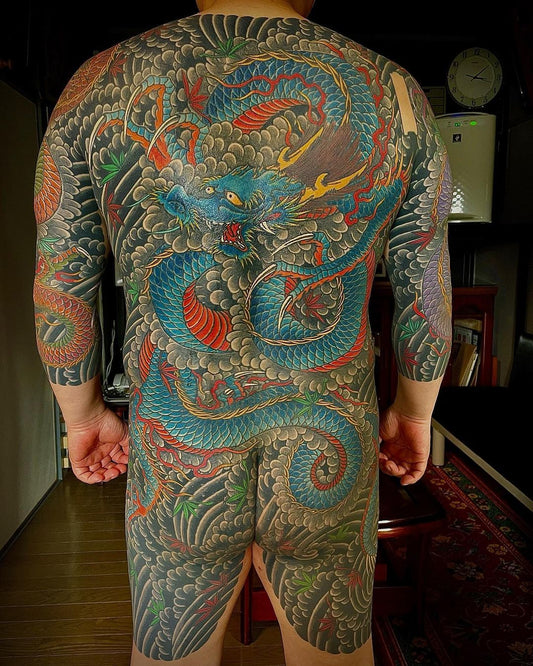 Dragon Ryuu Japanese Tradiitonal Tattoo