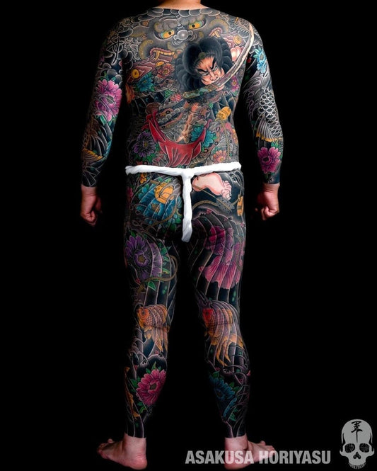 Suimon Yaburi Traditional Japanese Tattoo