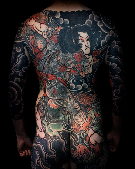 Roshi Ensei Traditional Japanese Tattoo