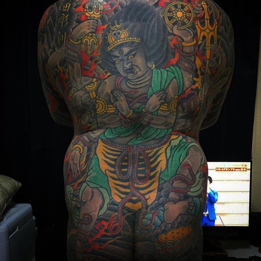 Gundari Myoo Traditional Japanese Tattoo