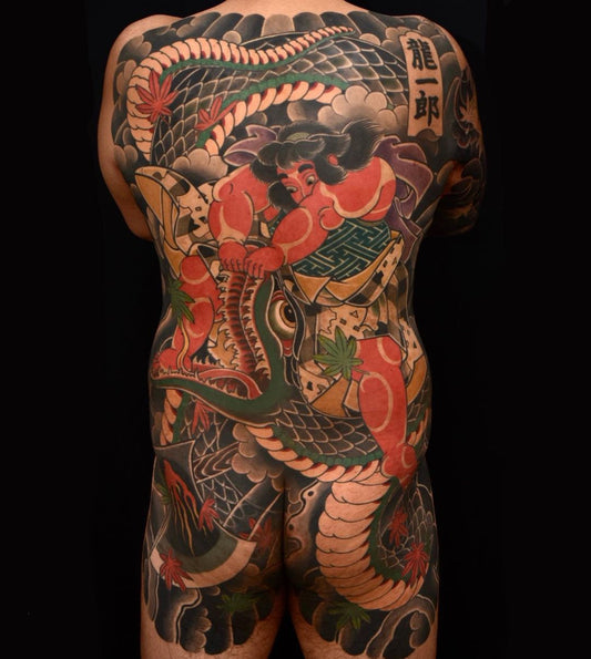 Kintaro Traditional Japanese Tattoo